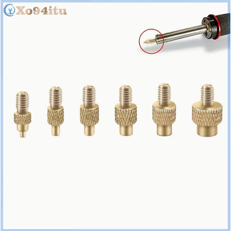 XOITU 7 / 9 / 10 Cái Đầu Sắt Đai Ốc M2 M3 M4 M5 M6 M8 Đồng Ren Nhúng Bộ Dụng Cụ Cho Nhựa Máy In 3D Hàn Sắt VN