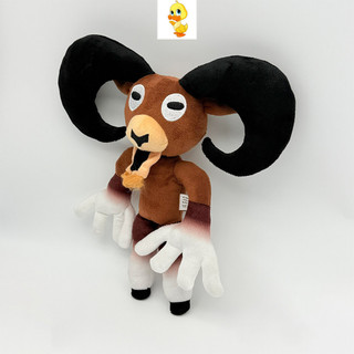 PLUS✨Đồ Chơi Hươu Sang Trọng 99 Đêm Trong Rừng, Búp Bê Nhồi Bông Sừng Lớn, Plushie Dê Hoạt Hình, Quà Sinh Nhật Cho Trẻ Em, Có Hàng, COD
