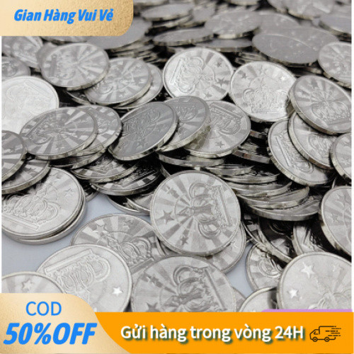 Đồng Xu Token Cho Máy Chơi Game Arcade Mới 100%, Cao Cấp, Đường Kính 25mm, Trọng Lượng 5,5g, Bằng Thép Không Gỉ, Giá Rẻ