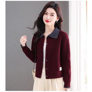 Mùa Thu Đông - Áo Len Cardigan Nam Phong Cách Phương Tây