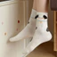 Tất động vật hoạt hình dễ thương cho giấc ngủ tại nhà - Thiết kế kawaii đàn hồi thoải mái, thoáng khí phù hợp mặc hàng ngày