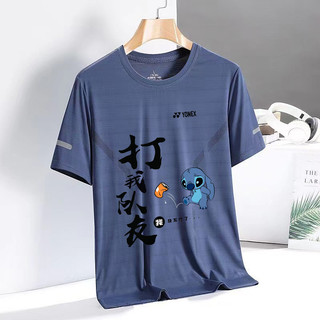 YONEX Huấn Luyện Hàng Ngày Chạy Bộ Tay Ngắn Mồ Hôi Áo Sơ Mi Thoáng Khí Nam Nữ Cầu Lông Bóng Chày Thanh Niên Ngoài Trời Giải Trí Thể Thao Hàng Đầu