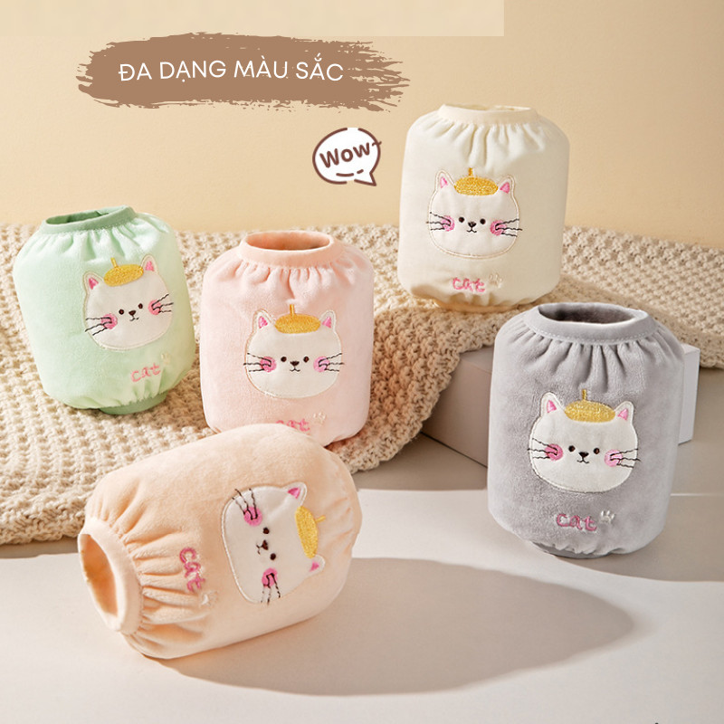 Bao Ống Tay Trẻ Em KOOBEE – Vải Nhung Mềm, Bo Chun Co Giãn, Chống Bẩn, Chống Mài Mòn Khi Bé Ăn Uống & Vui Chơi | 353