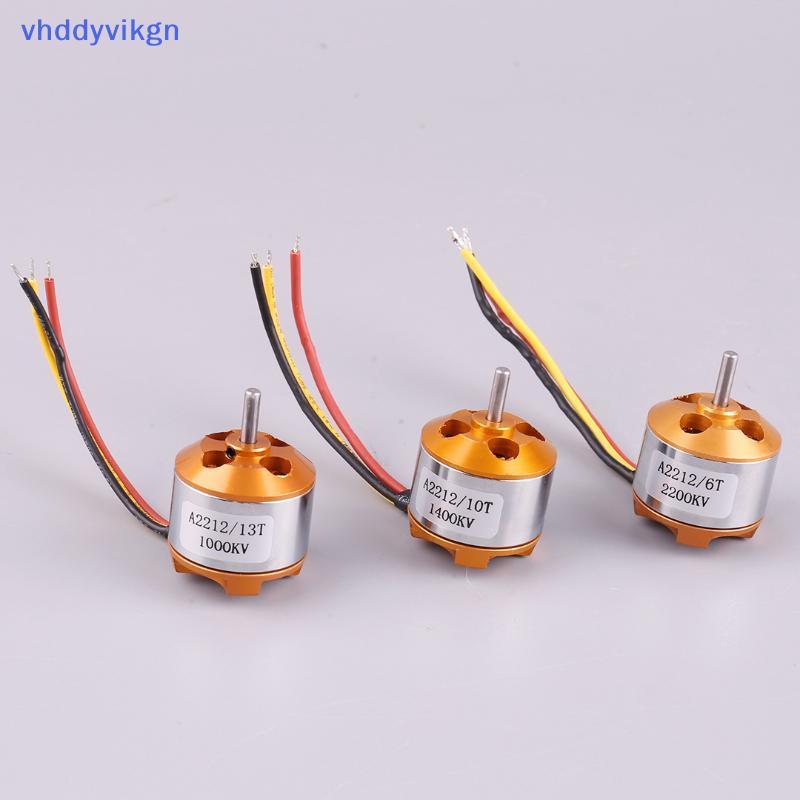 VHDD 1 Bộ 1000KV 1400KV 2200KV A2212 Động Cơ Không Chổi Than Cho Máy Bay RC Máy Bay Nhiều Máy Bay Không Chổi Than Outrunner Động Cơ VN