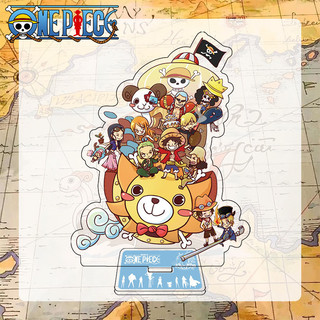 Mô Hình Acrylic One Piece Luffy Sanji Chopper Zoro Law Trang Trí Bàn, Quà Tặng Anime