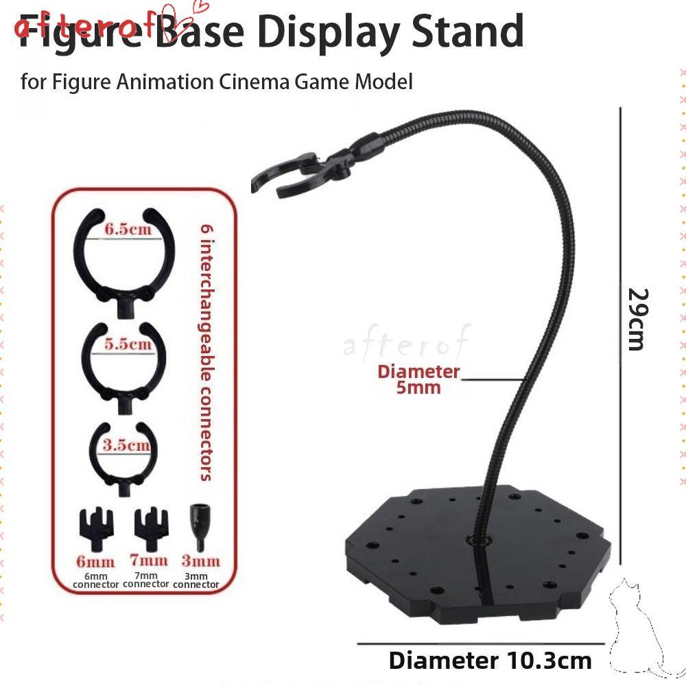 Chân đế hình Anime AFTEROF, Chân đế hiển thị hình ống rắn PVC, Chân đế hỗ trợ mô hình 29cm cho mô hình trò chơi điện ảnh hoạt hình