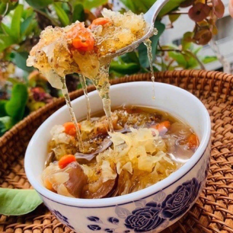 Set Cực Đại Chè Dưỡng Nhan Tuyết Yến 700Gr - Nấu 16 đến 20 chén chè