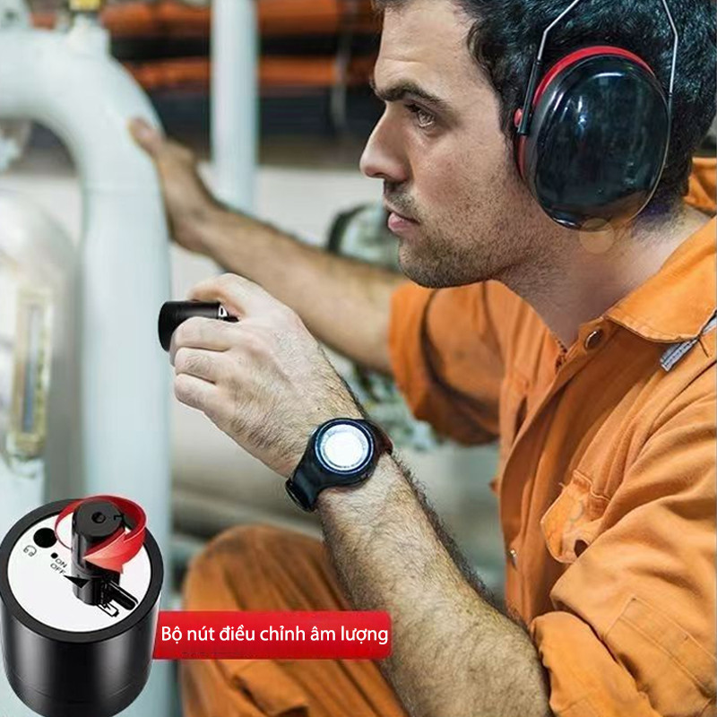 Máy Siêu Âm Nước Rò Rỉ, Độ bền cao, xuyên tường, Tai nghe nghe có tai nghe,kiểm tra nghe giọng nói cho rò rỉ dầu Ống tối