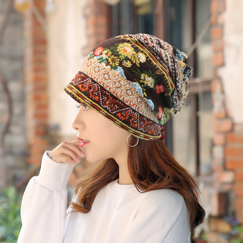Mũ chui đầu phong cách dân tộc và - hợp cho bà bầu