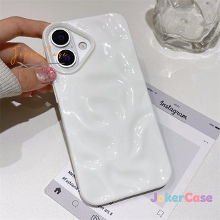 Vỏ Cho IPhone 17 11 16 13 15 12 14 Pro Max XR X XS Max 14 16 15 6 7 8 Plus SE 2020 Vỏ Cao Cấp Ruffles Lượn Sóng Đơn Giản