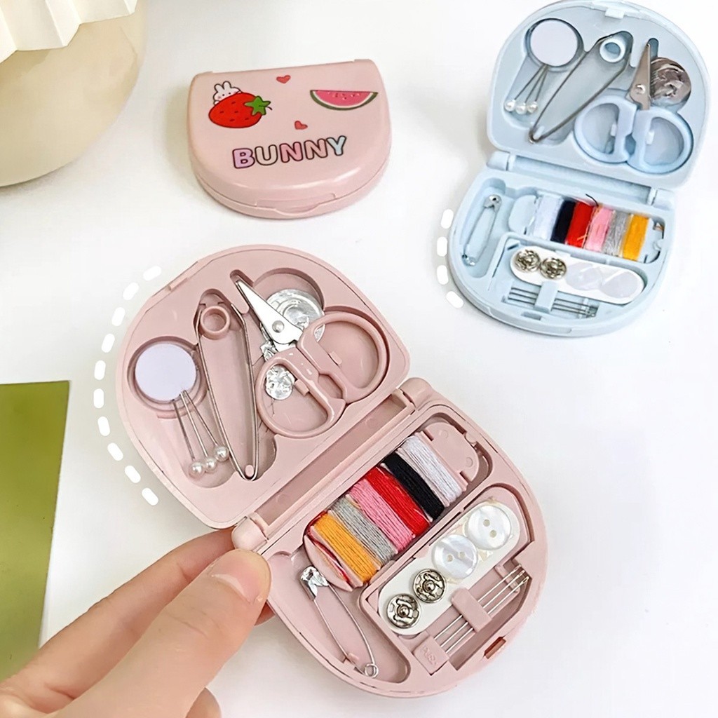 M6B Hộp Kim Chỉ Đa Năng Gấp Gọn Hoạt Hình Syle Hàn Quốc MALAN