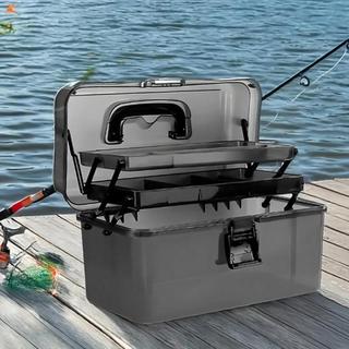 Hộp đựng đồ câu cá 3 lớp trong suốt, made từ nhựa bền chắc - Quà tặng lý tưởng cho các tín đồ mê câu cá