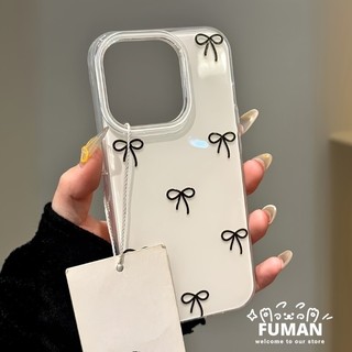 Vỏ Nơ Đen Đơn Giản Cho Honor 400 Lite Pro 300 200 100 90 Smart 80 70 60 50 X60 Pro SE GT Power Magic 8 7 6 5 4 Pro Lite Vỏ Điện Thoại ốp Lưng Chống Rơi