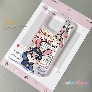 Ốp Cho IPhone 15 13 17 16 11 12 14 Pro Max 16 14 7 8 15Plus XR X XS Max Air SE2020 Ốp lưng cặp đôi Nick & Judy dễ thương