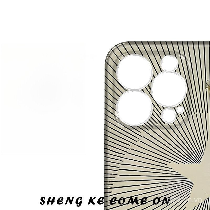 Ốp điện thoại Art Star YIJS Thích hợp cho IPhone 17 16 15 14 13 ProMax 7 8 plus 14 15 16 PLUS 11 12 PRO X XS XR XSMAX Vỏ cứng phim độc đáo sáng tạo ZCVD