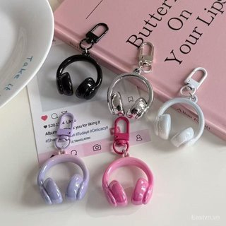 [Mặt dây chuyền] Tai nghe ba chiều đơn giản ngọt ngào mát mẻ ins Móc khóa Schoolbag Mặt dây chuyền tinh tế Sáng tạo Mặt dây chuyền mát mẻ Quà tặng bạn gái CEAF