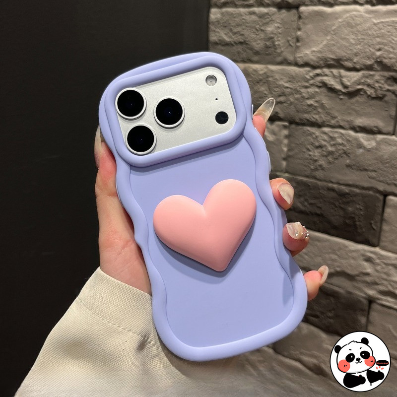 Ốp Điện Thoại Tình Yêu 3D Dễ Thương Cho Realme 13 12 11 Pro Plus NFC 12X 11X 5G 4G 12 + Vỏ Kẹo Màu Sóng ins Phong Cách Vỏ Mềm Chống Sốc