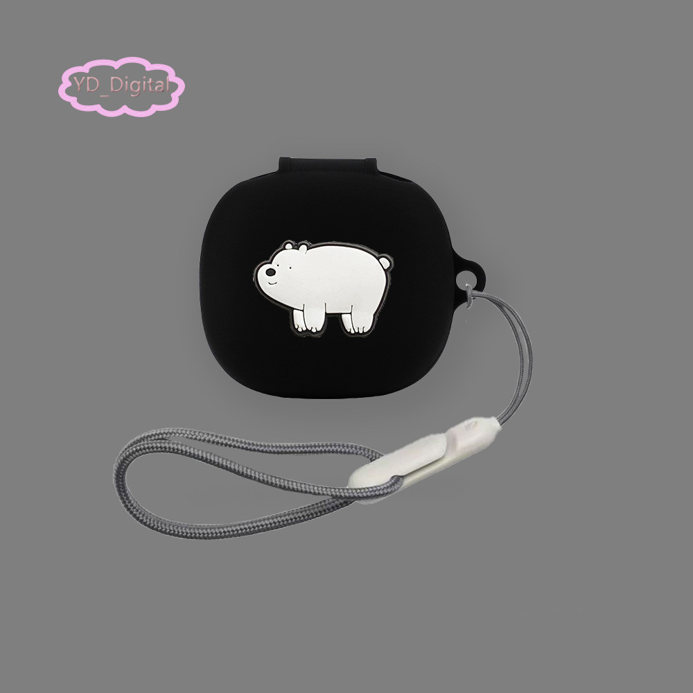 Ốp Tai Nghe Cho Anker Soundcore R60i NC / P31i Phim Hoạt Hình Dễ Thương Bảo Vệ Tai Nghe Silicon Tay Mềm Bảo Vệ Chống Thấm Nước Có Nhẫn