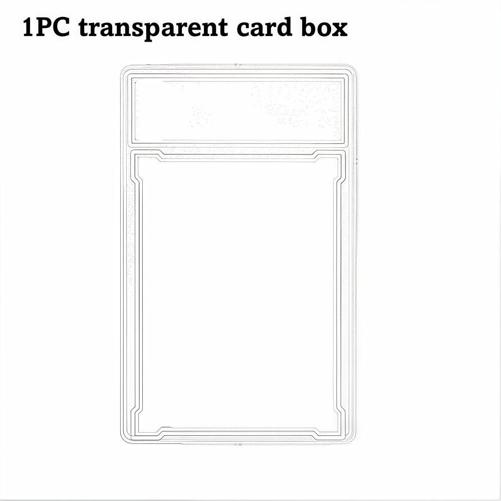 Thẻ phân loại GOODH PSA, Hộp đựng thẻ sưu tập 35PT có thể tháo rời chống tia cực tím, Chất lượng cao Bền bỉ trong suốt Hộp bảo vệ thẻ giao dịch chắc chắn Màn hình lưu trữ