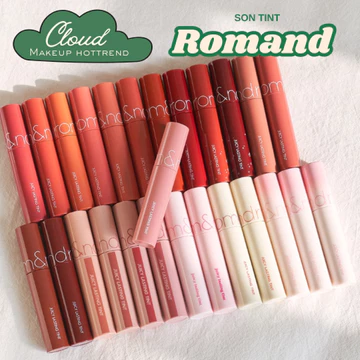 Son kem Tint Bóng Romand Juicy Lasting Tint 5.5g