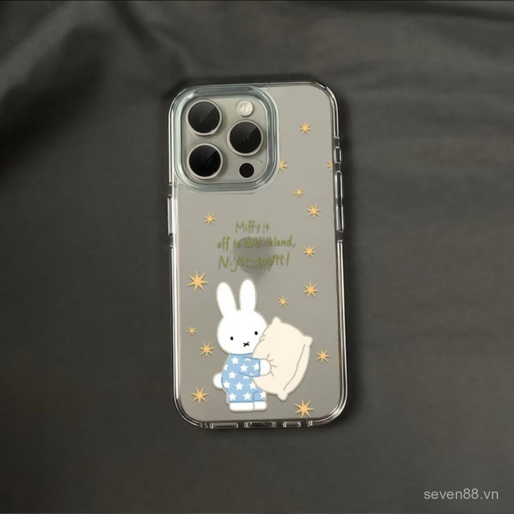 Ốp Điện Thoại Thích Hợp Cho iPhone X XS XR XSMAX 11 12 13 14 15 16 17 Pro max Plus Air Good Night Rabbit Vỏ Bảo Vệ Chống Sốc Bao Gồm Tất Cả S5PY