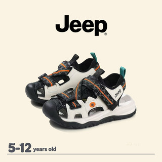 JEEP Giày Trẻ Em Baotou Dép Bé Trai Bé Gái Mùa Hè Đế Mềm Thể Thao Phong Cách Giày Thường Ngày