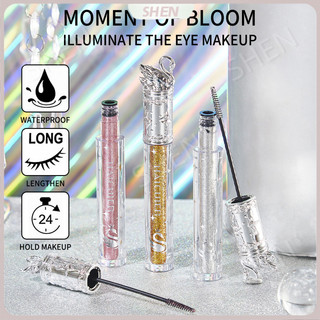 Bán Chạy Kim Cương Vỡ Với Nhấp Nháy Mascara Chống Thấm Nước Uốn Dài Dày Không Dễ Dàng lem Mịn Nhấp Nháy Sequins Mascara