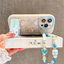 Ốp 3D búp bê Cho iPhone 1716 15 14 13 12 11 Pro Max78 Plus Xs Max Chống Sốc Dây Đeo Họa Tiết Hoạt Hình Dễ Thương IDPF05
