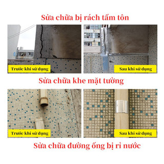 🔥Giá sốc🔥Băng chống thấm nước mạnh/Băng sửa chữa chống thấm tự dính / Băng bịt kín / Băng sửa chữa mái nhà và đường ống/băng keo chống thấm mái nhà