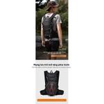 🏕️ Balô Leo Núi Ngoài Trời 375g Siêu Nhẹ | Khoang Chứa Nước, Nhiều Ngăn Phân Khu, Phản Quang Ban Đêm, Chống Nước — ảnh 7