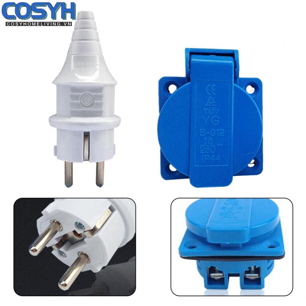 <cosyh>Durable Plastic Material European Socket 220V 16A with Long Service Life
