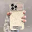 Ốp Gương Giá đỡ iPhone 16 15 14 13 12 11 Pro Max 7 8 Plus XR XS Max Chống Rơi 3D Tạo Dây Đeo Mềm Cho XPDP6D90