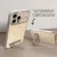 Ốp Gương Giá đỡ iPhone 16 15 14 13 12 11 Pro Max 7 8 Plus XR XS Max Chống Rơi 3D Tạo Dây Đeo Mềm Cho XPDP6D90
