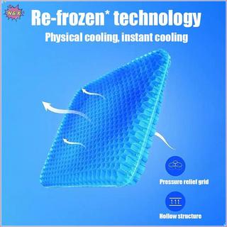 Đệm ngồi bằng Gel N & X Tấm làm mát thoáng khí cho ghế ô tô mùa hè Tấm làm mát mềm Văn phòng và Ghế đẩu gia đình.
