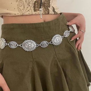 (Giao hàng tại địa phương) Thắt lưng nữ cho váy với thiết kế ngôi sao và mặt trăng