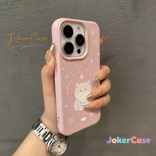 Ốp Lưng Cho iPhone 12 13 11 16 17 15 14 ProMax 16 14 15 Plus XR X XS Max Air Ốp lưng điện thoại hình mèo con dễ thương