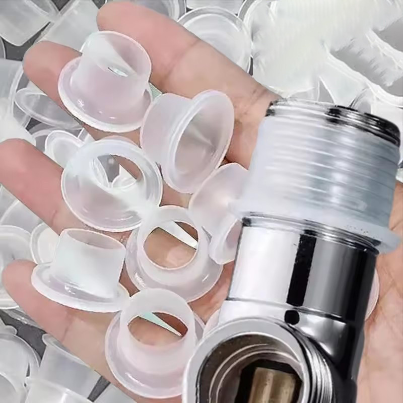 10 / 20 / 30 Chiếc Vòi Silicon Chống Rò Rỉ Niêm Phong Miếng Đệm / Ống Ống Máy Giặt Thay Thế Để Chống Rò Rỉ