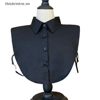 Áo sơ mi nửa chiều dài vintage với ren cổ giả detachable và khăn choàng, phụ kiện thời trang
