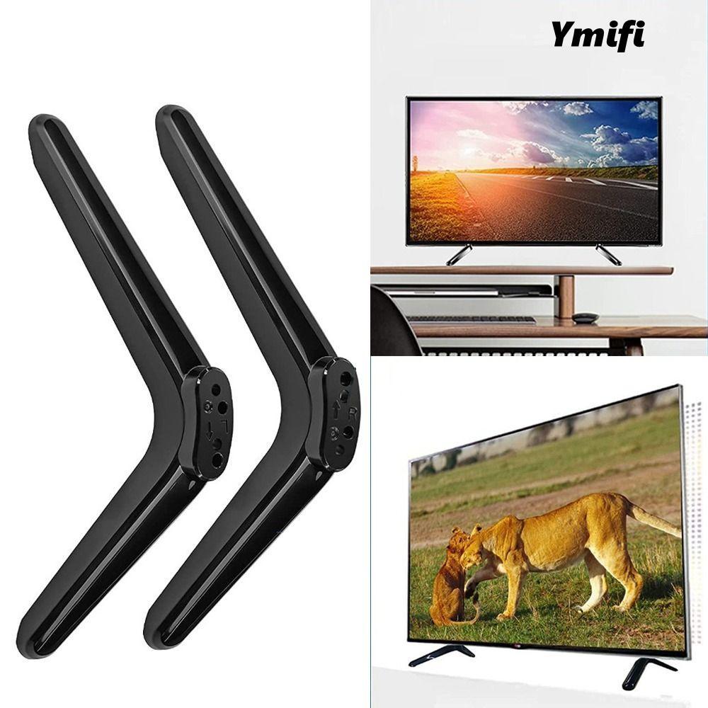 Đế TV YMIFI, Giá đỡ máy tính để bàn TV 32-55 Inch trên bàn, có thể điều chỉnh bằng bộ vít Giá đỡ chân đế TV để sử dụng máy tính để bàn Roku
