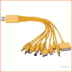 Star Tiện Lợi USB Nhiều Cáp Sạc Nhiều Dây Sạc Kết Nối USB