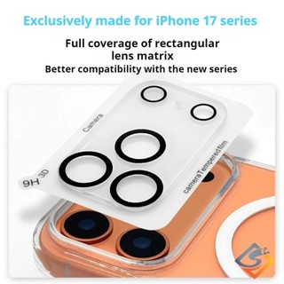 Cao Cấp 9H Matte Camera Bảo Vệ Ống Kính Cho IPhone 17 Pro max 17 Pro 17 Tấm Bảo Vệ Màn Hình Vỏ Chống Dầu Camera Phim Cường Lực