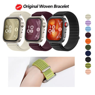 Dây đeo vòng Nylon bện thời trang cho Huawei Watch Fit 5 Fit4 Fit3 Band cho Huawei Watch Fit5 Pro Vòng tay Phụ kiện