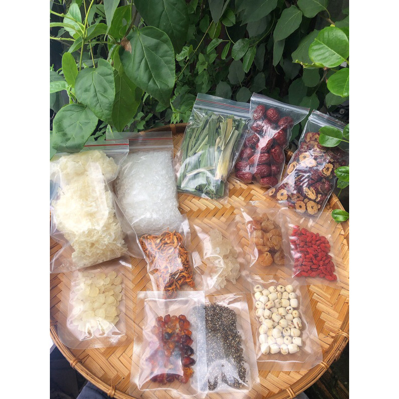 Set Cực Đại Chè Dưỡng Nhan Tuyết Yến 700Gr - Nấu 16 đến 20 chén chè