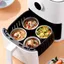 Set 20 khuôn nướng bằng thiếc chống dính, họa tiết bò sữa tiện lợi 160ml