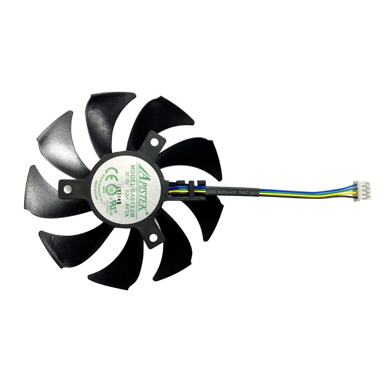Quạt Card Video Thay Thế Cho Sapphire RX 460 550 2G D5 ITX Mới Chính Hãng 85MM GA91S2M RX460 RX550 Quạt Làm Mát Card Đồ Họa