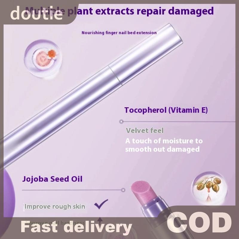 Doutie 3In1 Gốm Nail Cuticle Oil Brighten Dưỡng Ẩm Nail Cuticle Remover Pen Ngăn ngừa hư tổn móng tay Dụng cụ chăm sóc móng tay VN