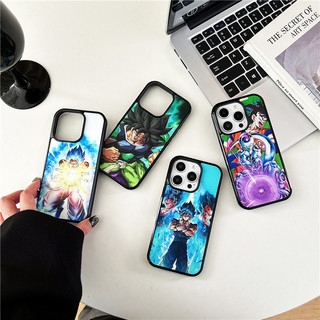 Ốp lưng hoạt hình Dragon Ball Broly Super Saiyan Frieza cho iPhone 17 16 15 14 12 11 13 Pro Max 17PM 16E