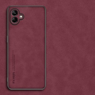 Ốp Silicon Cho Samsung Galaxy A07 GalaxyA07 SM-A075F Ốp Lưng Mềm Cạnh Cứng Ốp Lưng PU Bảo Vệ Điện Thoại Da