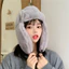 Mũ Ushanka Nữ Chống Gió Dày Mềm Mại, Bịt Tai Phù Hợp Ngoài Trời