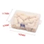 SUNKISSD 50 Chiếc Búp Bê Chốt Gỗ, Chất Liệu Tự Nhiên Chưa Hoàn Thành Peg Người, Nhân Vật Trang Trí Thủ Công DIY Tranh Nghệ Thuật Cơ Thể Búp Bê Nghệ Thuật DIY
